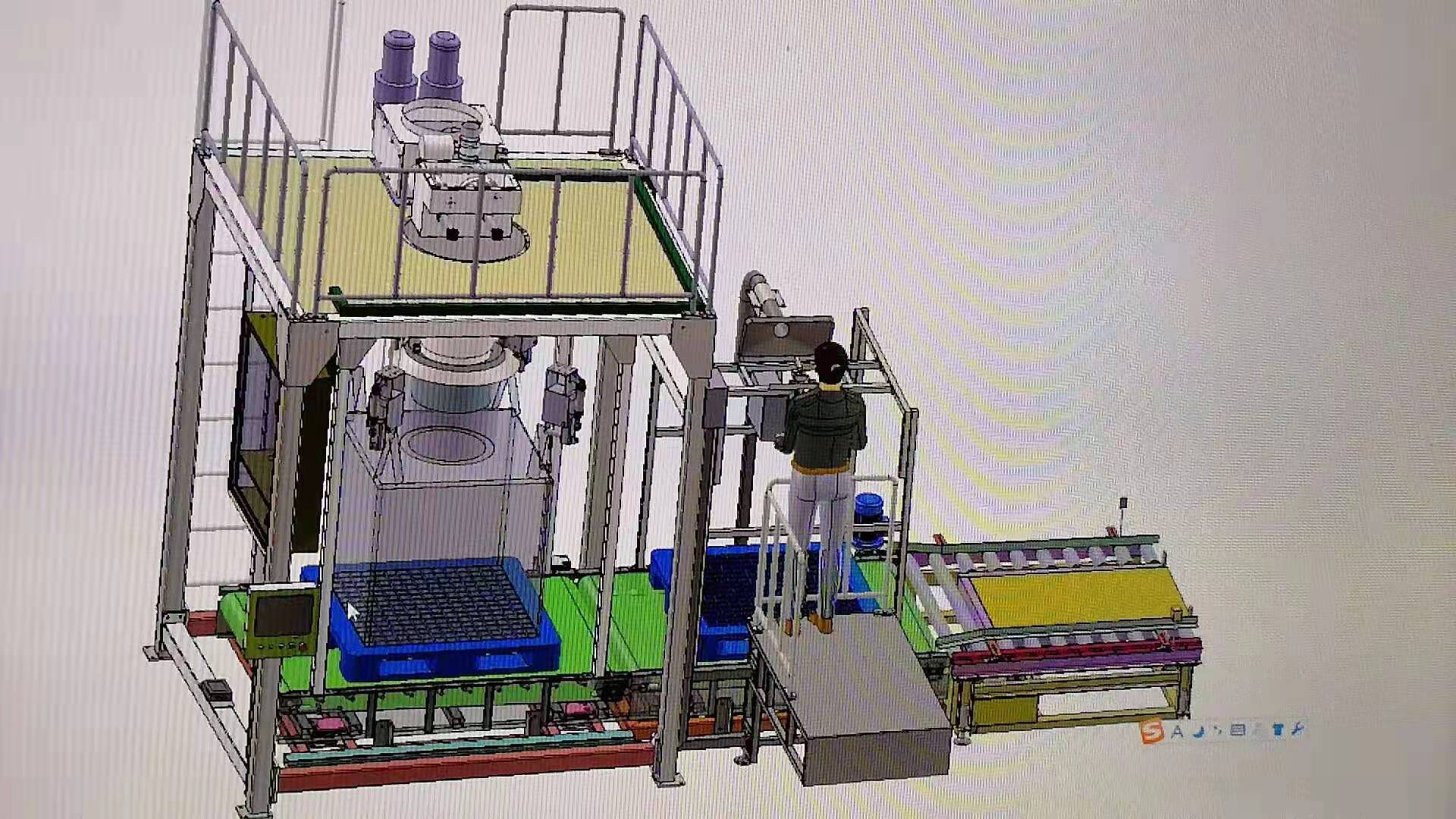 BND-FTD1000粉料升降噸袋包裝機（吊式秤重）